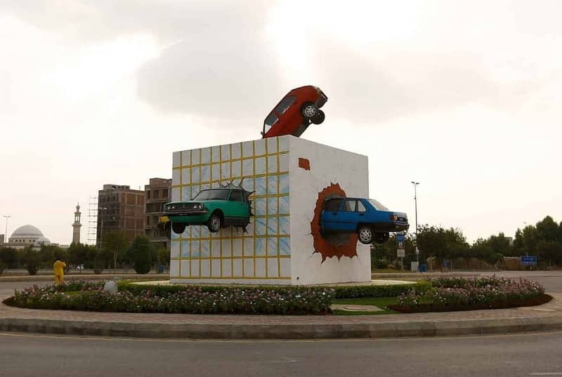 Facing park Bahria Orchard Ext E 3