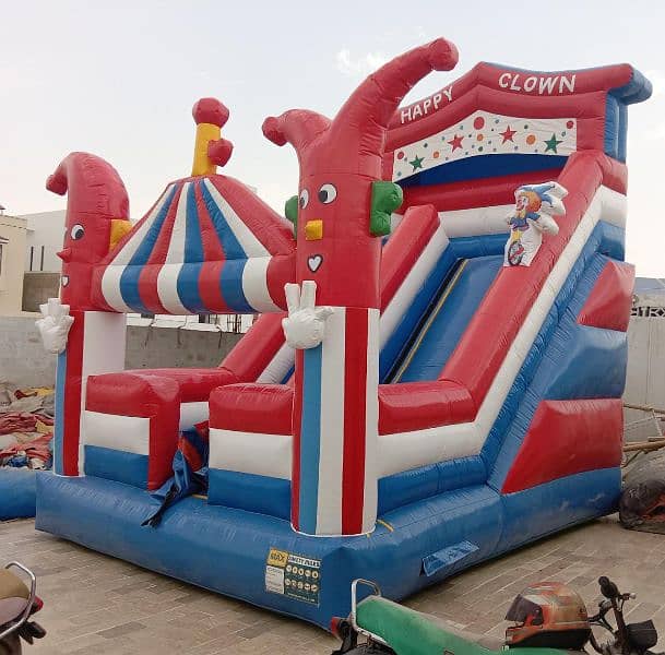 jumping slide 03152535497 trampoline kid Ride swing Joyland ٹوکن جھولے 4