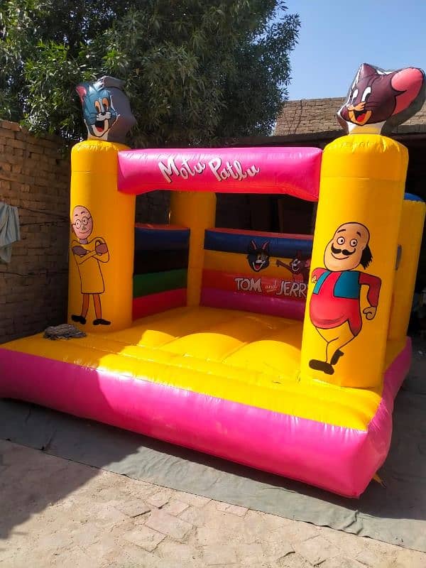 jumping slide 03152535497 trampoline kid Ride swing Joyland ٹوکن جھولے 7