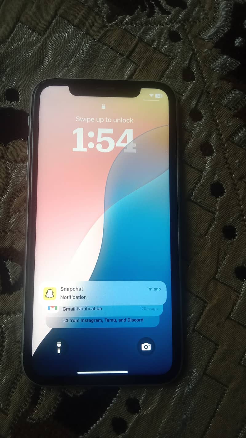 Apple iphone XR factory unlock 128GB white colour 1