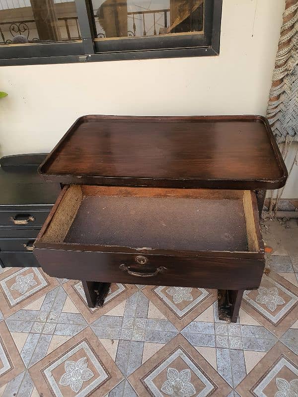 Single Bed For Sell With Side Table 10