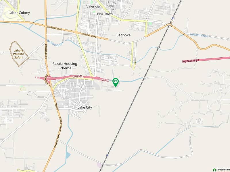 A 5 Marla Residential Plot Located In Khayaban-e-Amin - Block N Is Available For sale 0