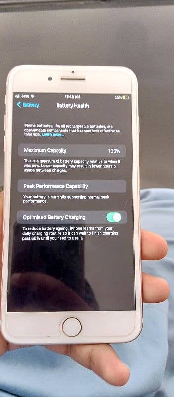 I phone 7plus 128gb pta approved battery change 3