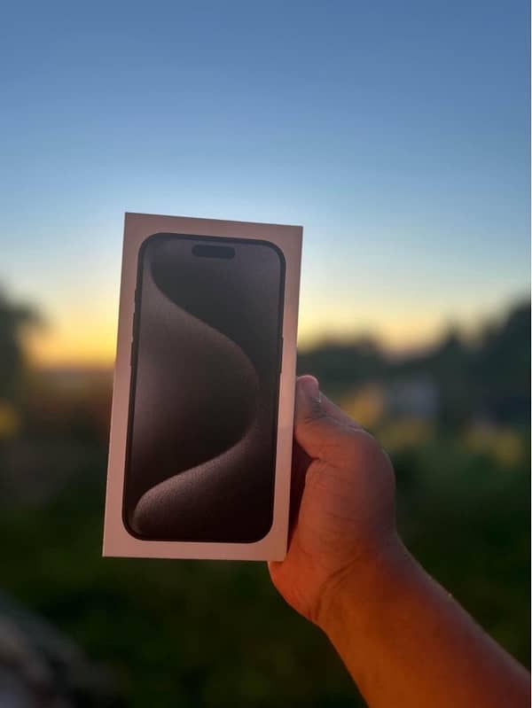 Iphone 15 Pro Max 256 Complete Sim Time Non PTA 5
