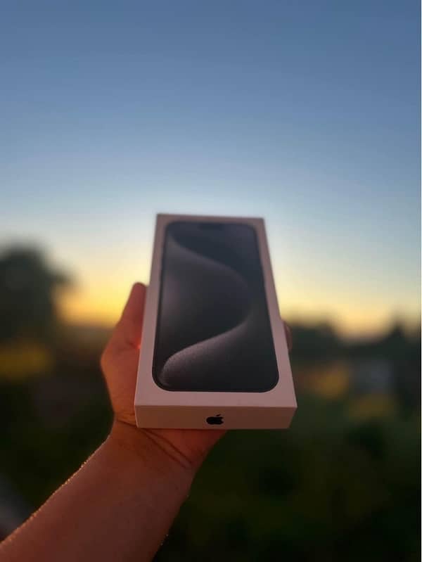 Iphone 15 Pro Max 256 Complete Sim Time Non PTA 6