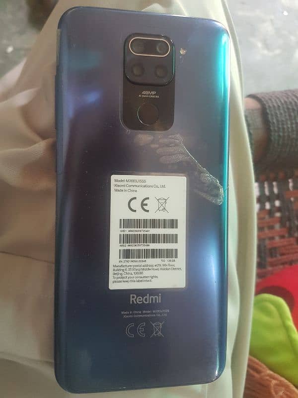 Redman note 9 panel change hona  he 0