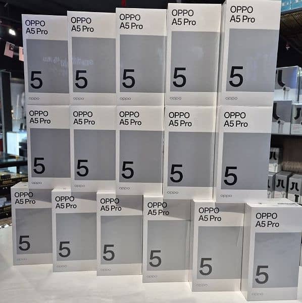 Oppo A5 Pro Box Pack/ Reno 12F 5G/ Reno 13F / Reno 13 Pro / A3 / A3X 0