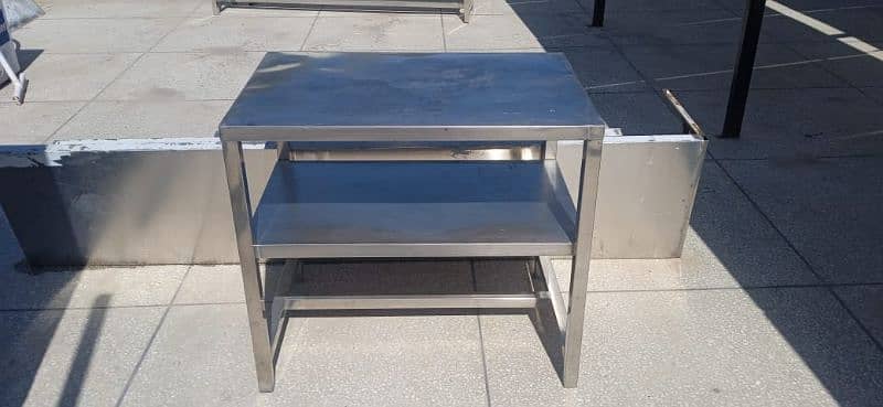 Steel table 2 rack 0