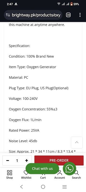 portable oxygen concentrator machine import from japan 7