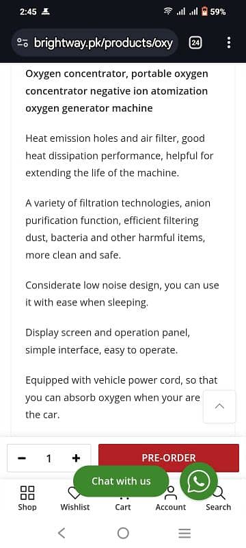 portable oxygen concentrator machine import from japan 11