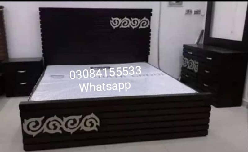 double bed wooden/Double Bed/Bed Double/Furniture 0