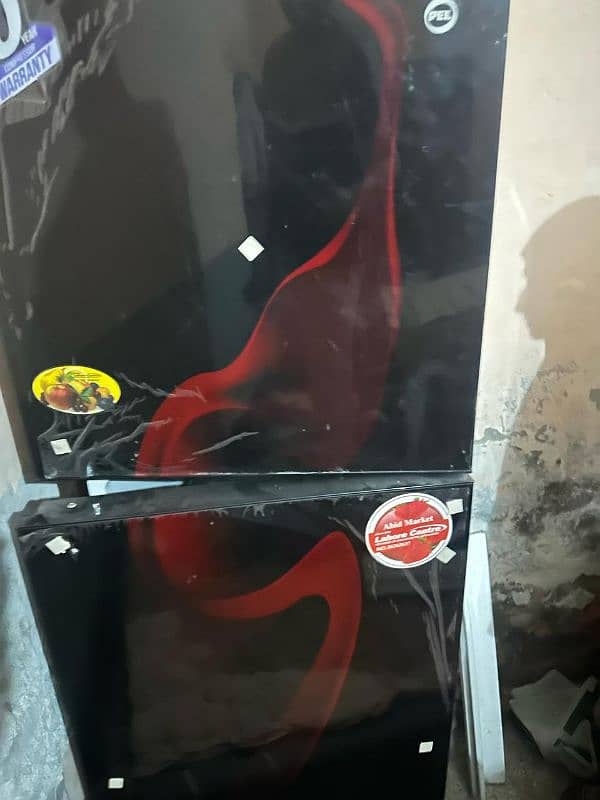 Pel 2550 glass door refrigerator 0