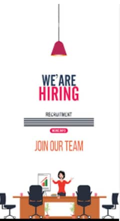 staff required office work home base males and females