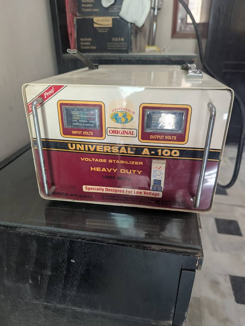 Original Universal Voltage Stabilizer A - 100 (10000 Watts) 0