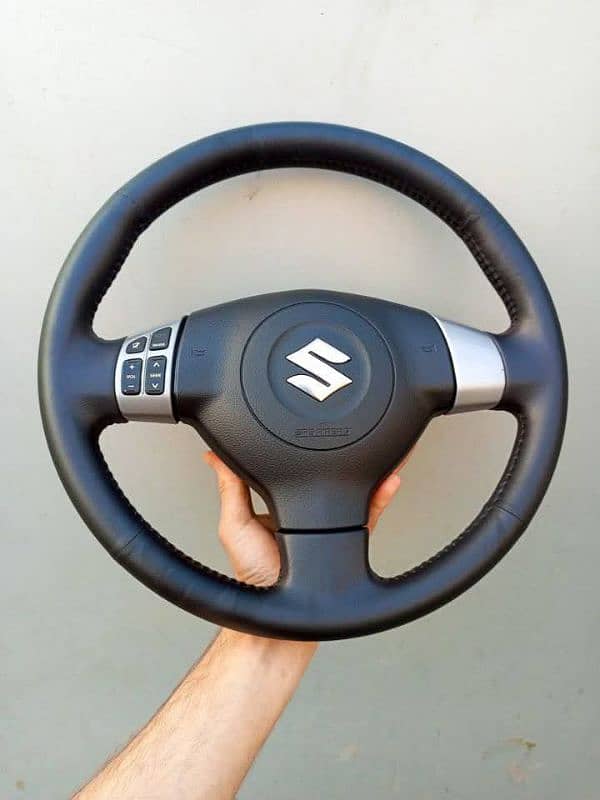 Original Japanese Suzuki Swift multimedia steering wheel 1