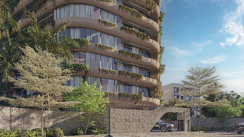 Fully Furnished Apartments, Near M. M Alam Road, LHR 1