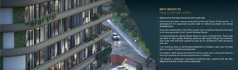 Fully Furnished Apartments, Near M. M Alam Road, LHR 12