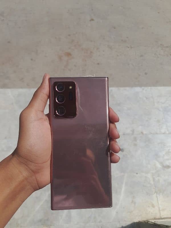 Samsung note 20 Ultra bas panel pr ubdate karna ka bad gren line ayi h 4