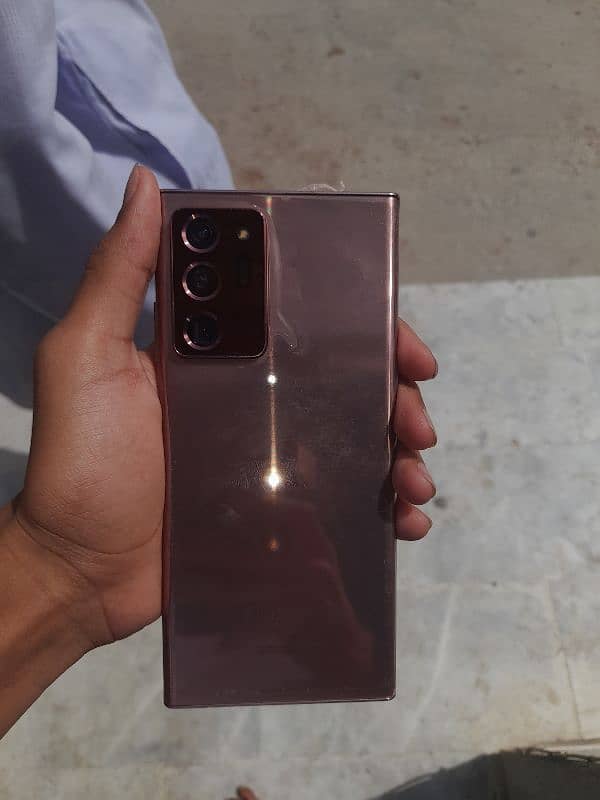 Samsung note 20 Ultra bas panel pr ubdate karna ka bad gren line ayi h 5