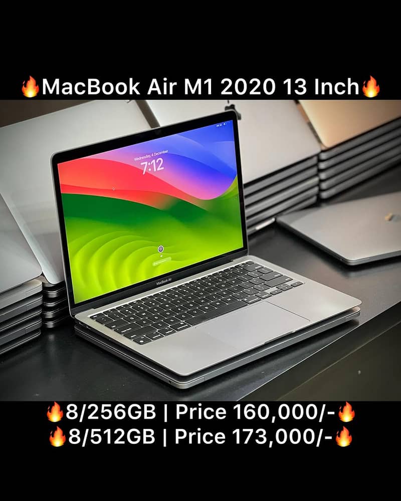 Macbook Air M1 512GB 256GB 8GB 13 Inch 2020 | 2022 2023 2024 M2 M3 M4 0