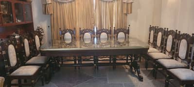 Premium Ornate Dining Table - 12 Seater