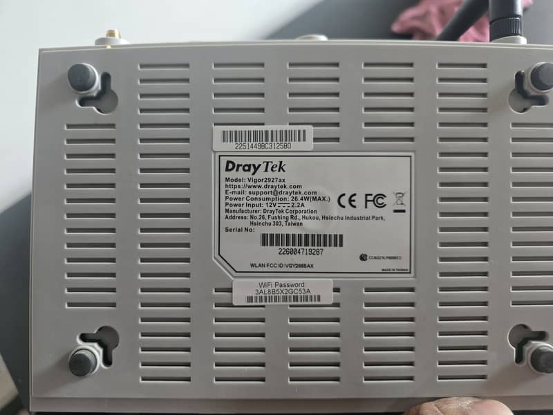 Draytek Vigor 2927ax Load Balancing Router 3