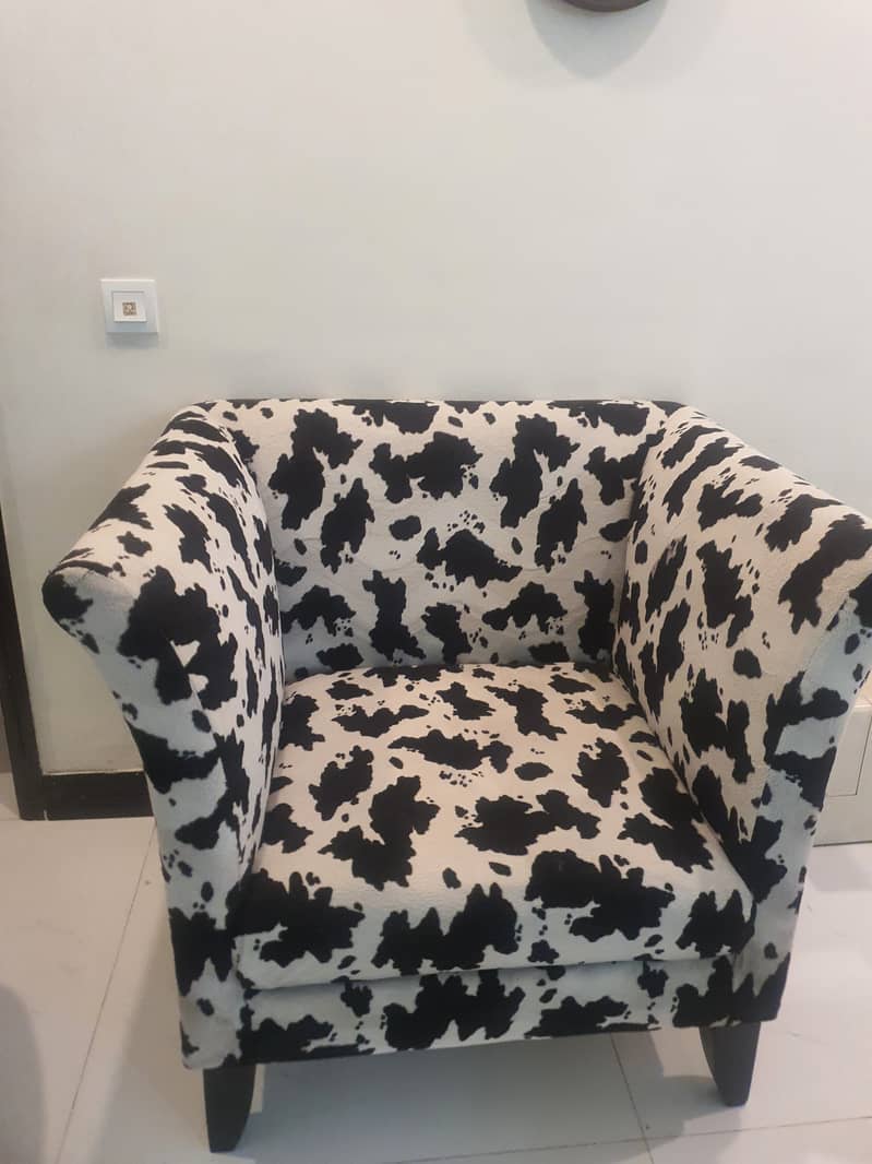 Cow chairs set of 2 new condition antiuqe peace best offer 5