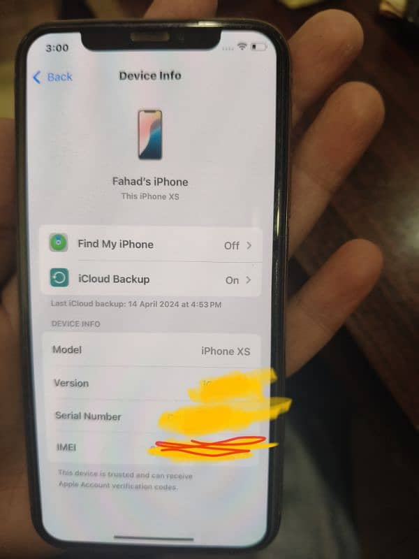 i Phone XS 256 GB NON PTA 3