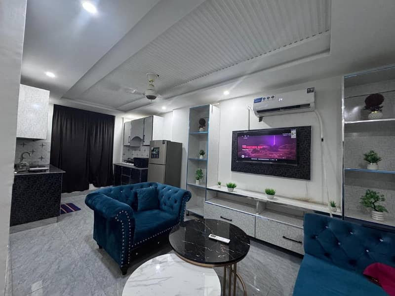 1 Bed Furnished Apartment on Rent in Bahria Town, Sector C Commercial 3