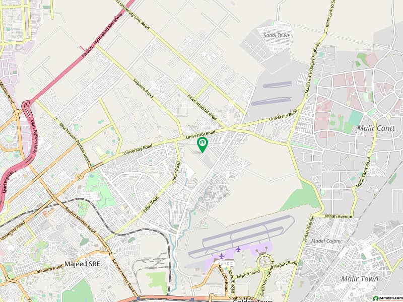 plot for sale at gulistan e Johar block 6 west open 0