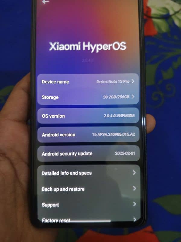 Redmi note 13 pro 8/256 3