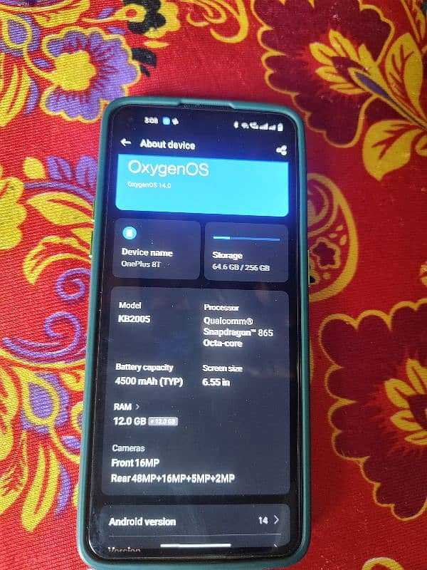 oneplus  10 by 10 condition all ok Android 14 screen finger ram  12+12 0
