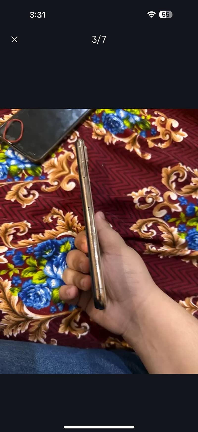 IPHONE XS MAX 256GB GOLD DUAL PHYSICAL PTA APPROVED WITHOUT PANEL 2
