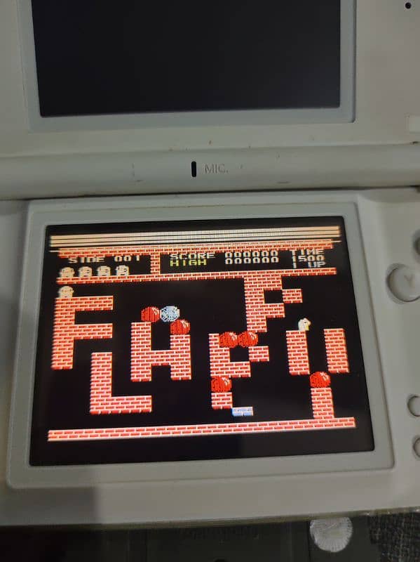 NINTENDO DS LITE WITH 2 CARTS ORIGINAL CHARGER POUCH BUILTIN GAME CART 9