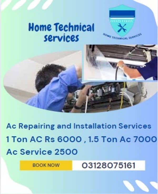 Home AC technician Karachi  AC gas refilling Karachi 9