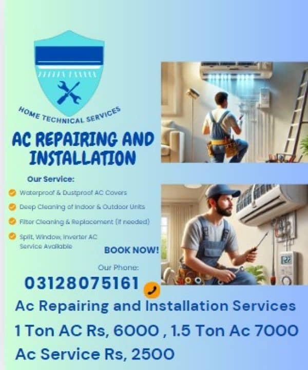 Home AC technician Karachi  AC gas refilling Karachi 11