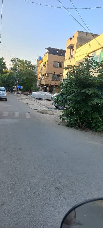 Corner Commercial Plot For Sale In Johar Town Block G-4 2