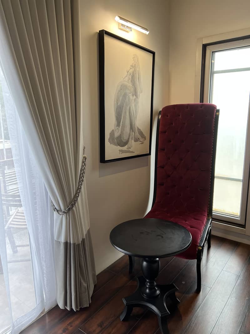 Statement red chair 0