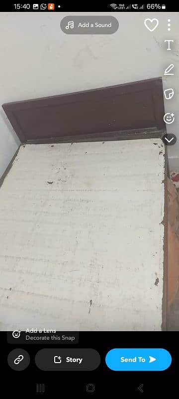 single pure wood bed 3