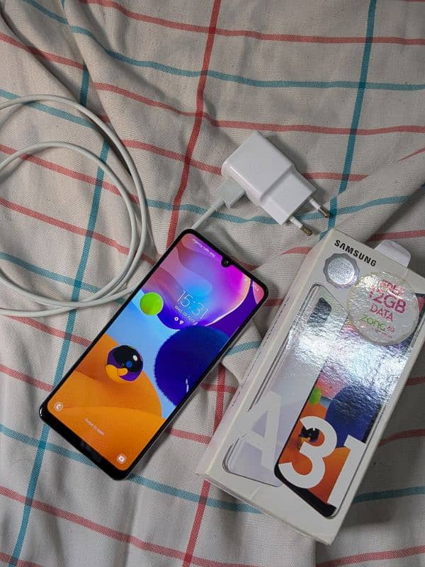 Samsung Galaxy A31 PTA Approved & condition like new 6