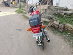 Honda CD70 Smart card banaa hua