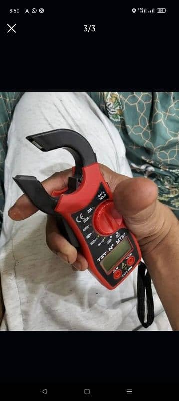 high precision current clump meter 0