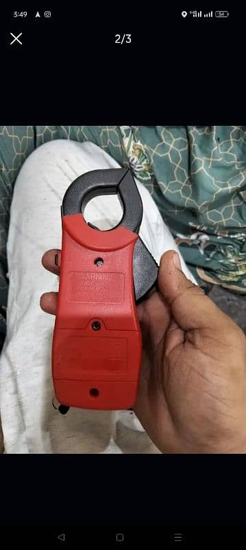 high precision current clump meter 1