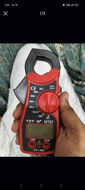 high precision current clump meter 2