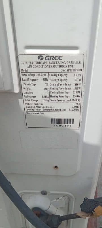 Gree Ac 1.5 Ton Inverter For Sale 1