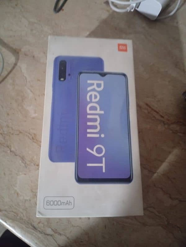REDMI 9T 4+2/128 WITH BOX AND POUCH 0