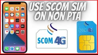 SCOM 4G PERMANENT iphone,samsung