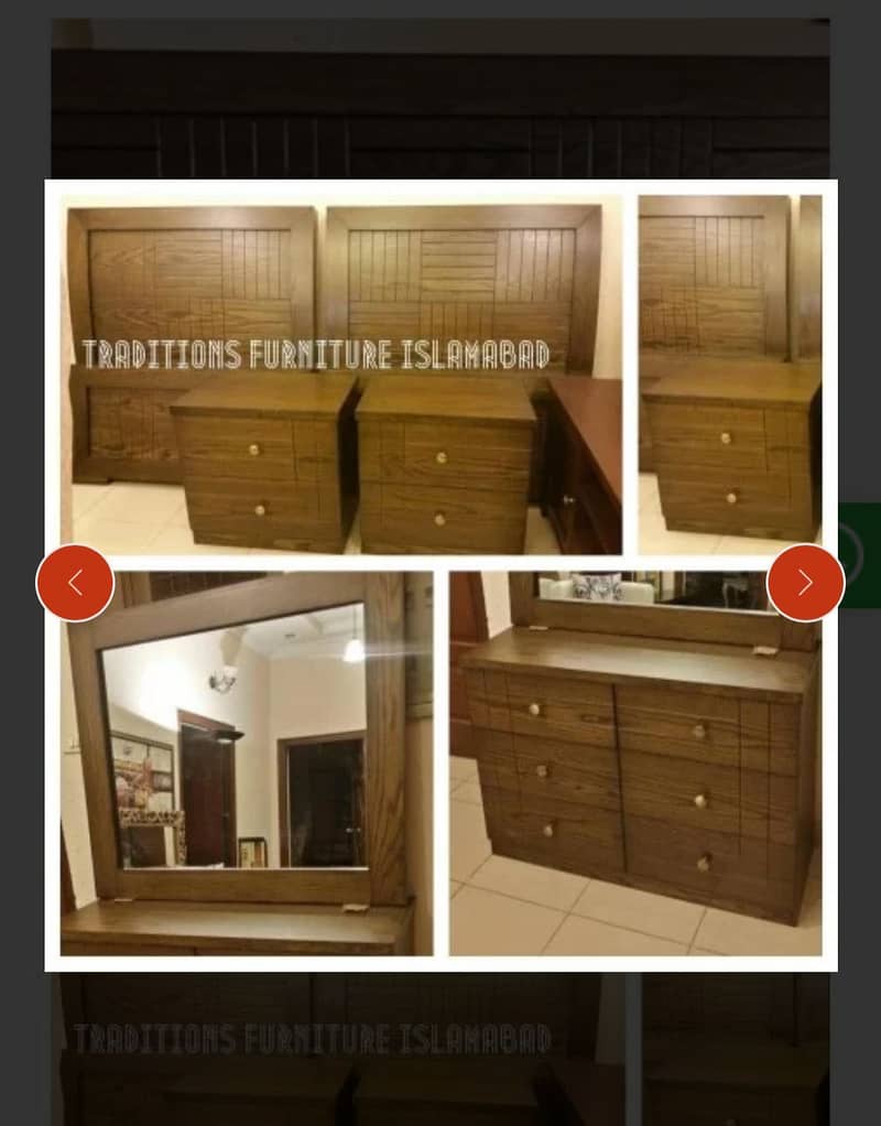 2 bed set. 2 single beds. luxury bed. wooden bed. Bed for sale. 9