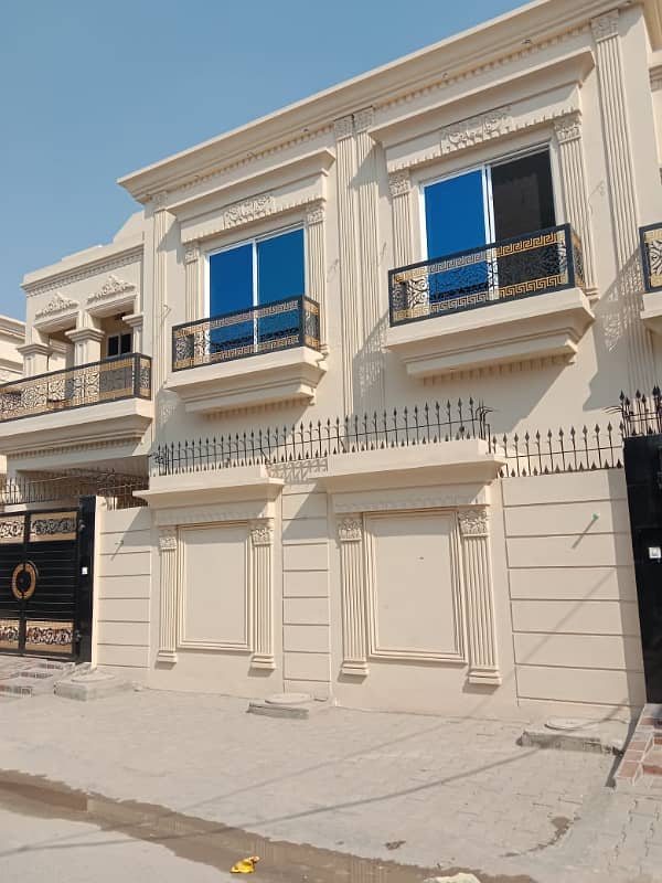 6 Marla Corner House Is Available For Sale In New Shalimar Colony Bosan Road Multan 0