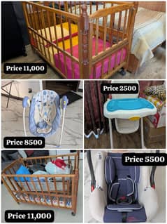 Kids Bed | Baby Cot | Kids High Chair | Baby Swing | Kids Carry Cot